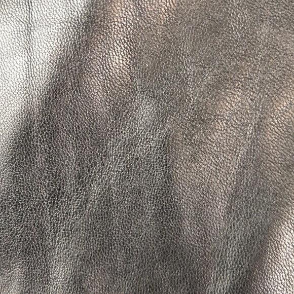 INC International Concepts  Skinny Pull On Pants Front Black Faux Leather Sz 2P - Picture 9 of 11